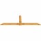 Ekena Millwork Eugene Rough Sawn Timber Gable Bracket, Western Red Cedar, 108"W x 36"H x 2"D x 6"F, 8/12 Pitch GBW108X36X0206EUG00RWR - alternate 5